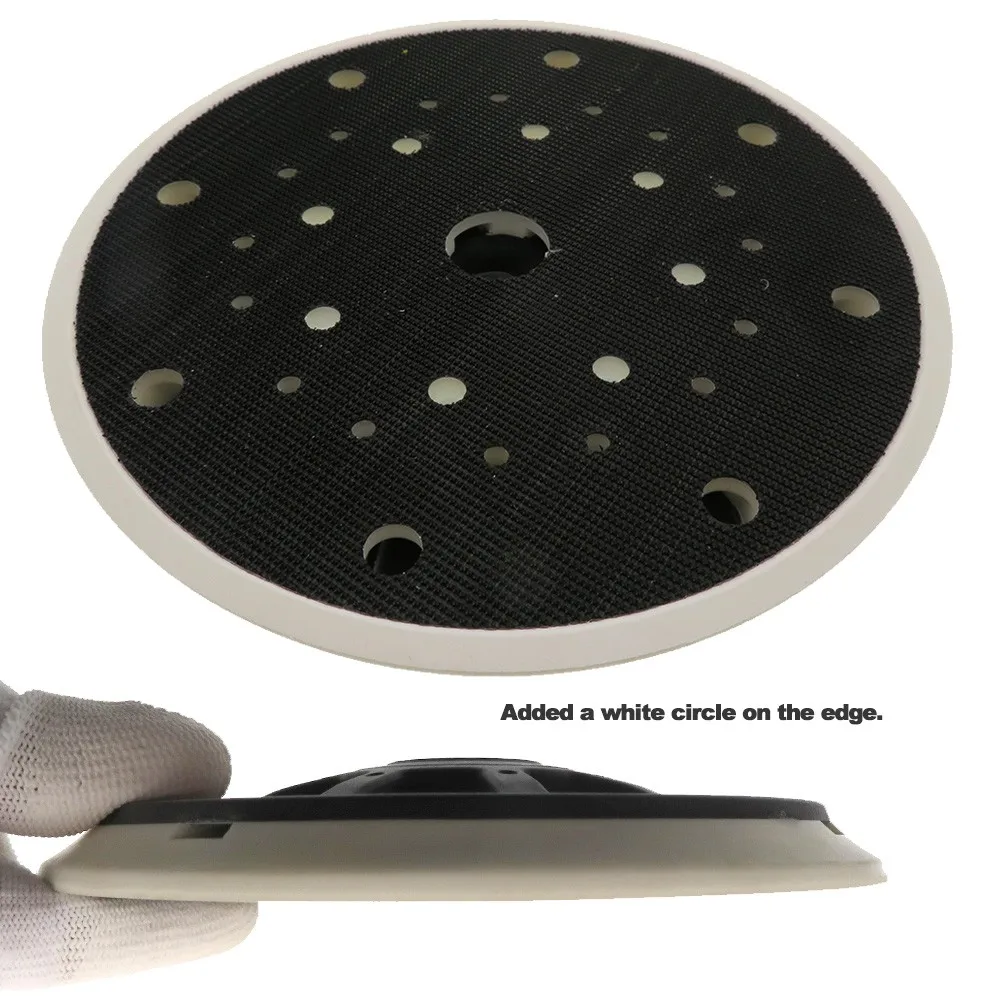 6 Inch 150mm Multihole Hook And Loop Plastic Backup Sanding Backing