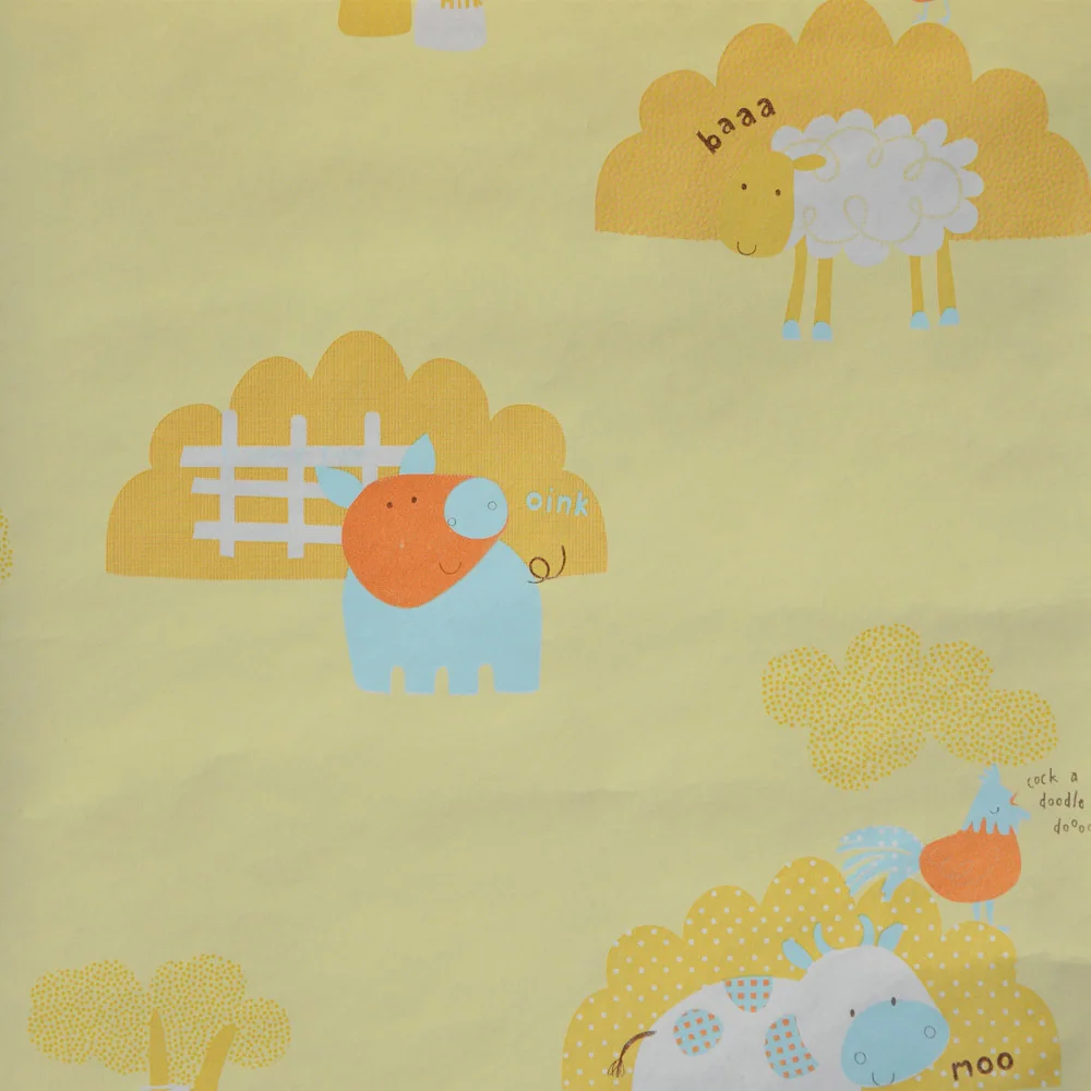 赤ちゃんの部屋の装飾のためのかわいい羊のデザインの壁紙カートンの壁紙 Buy カートン壁紙のための かわいい羊のデザイン壁紙 漫画コミック壁紙 Product On Alibaba Com