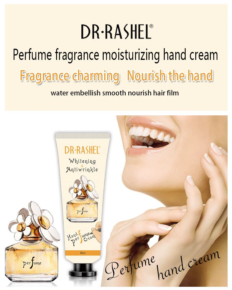 DR.RASHEL Whitening Anti Wrinkle Hands Lotion 80 ml Perfume Hand Cream