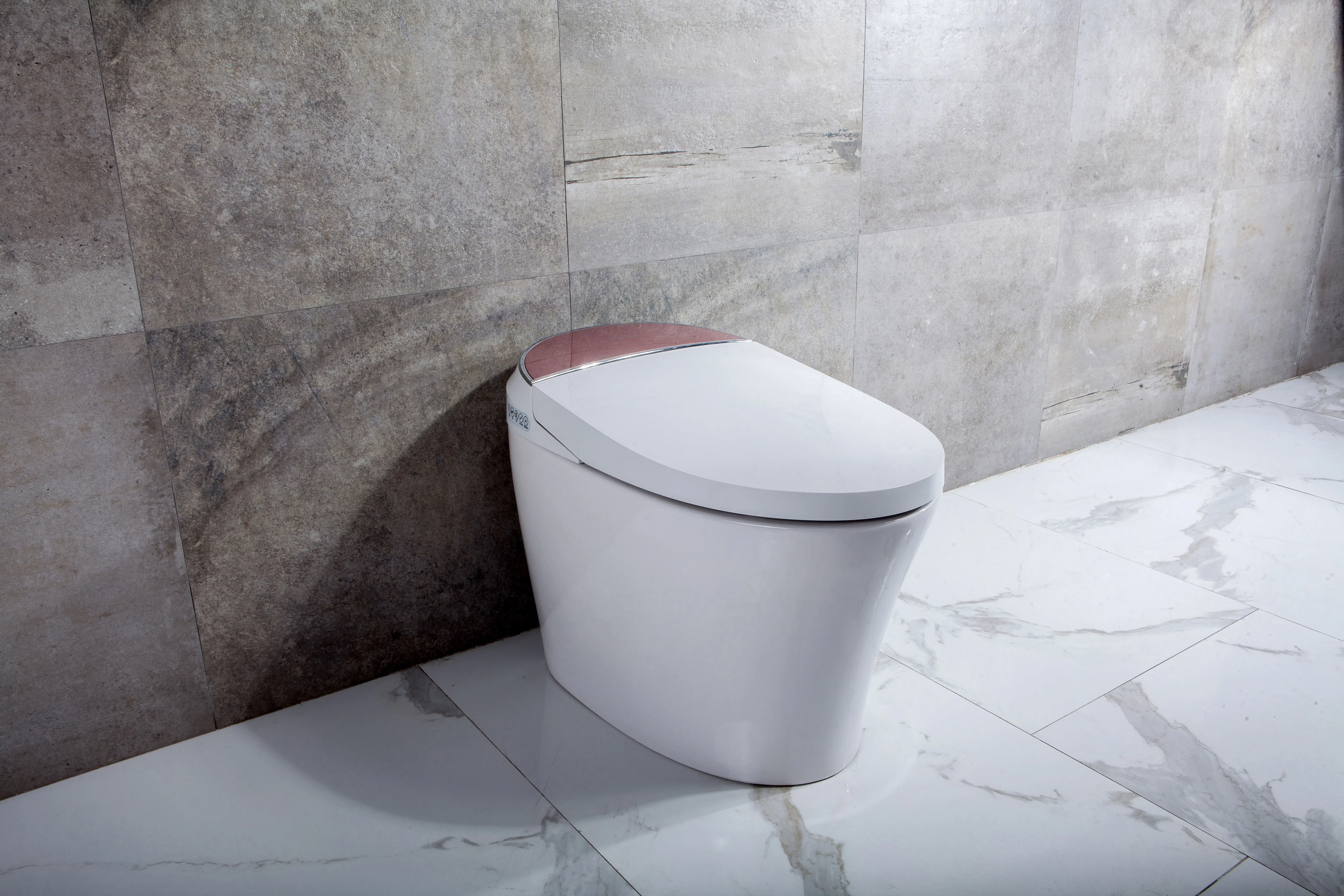 Siphon Jet Flushing Toilet Strap Smart Bathroom Sanitary Ware One