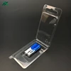 Disposable Small clear plastic buttons/batteries clamshell boxes for packaging