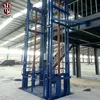 Two posts cargo lift is used for lifting material from one level to another with good safety and efficiency