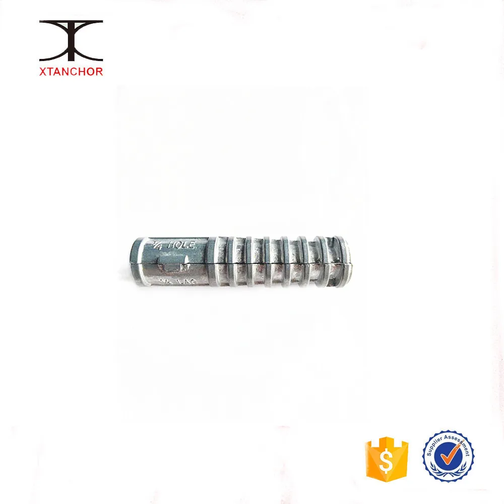 Hot Sale 1/4 X 11/2 Zinic Alloy Short/long Lag Screw Shield Anchors