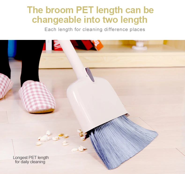 Multifunction 4 In 1 Long Handle Broom And Dustpan Set Y3 Buy Dustpan Long Handle Lobby