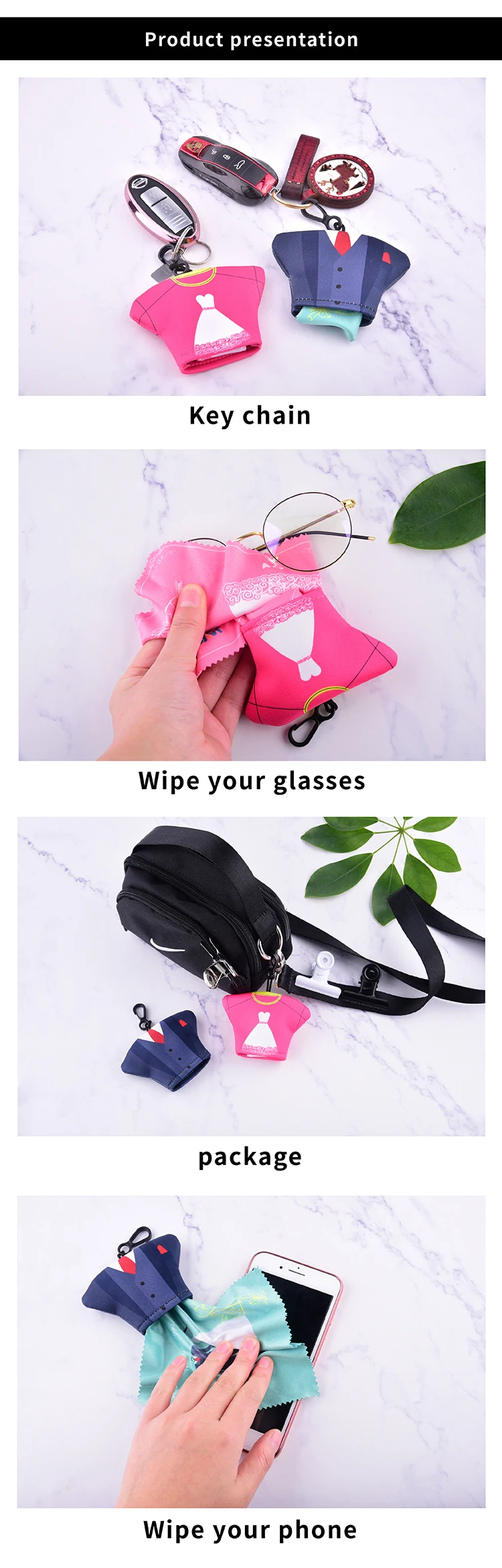 Microfiber Sun Glasses Cleaning Cloth With Keychain Buy Eyeglasses
