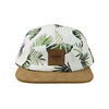 leather strap design your own custom all over print 5 panel hats wholesale