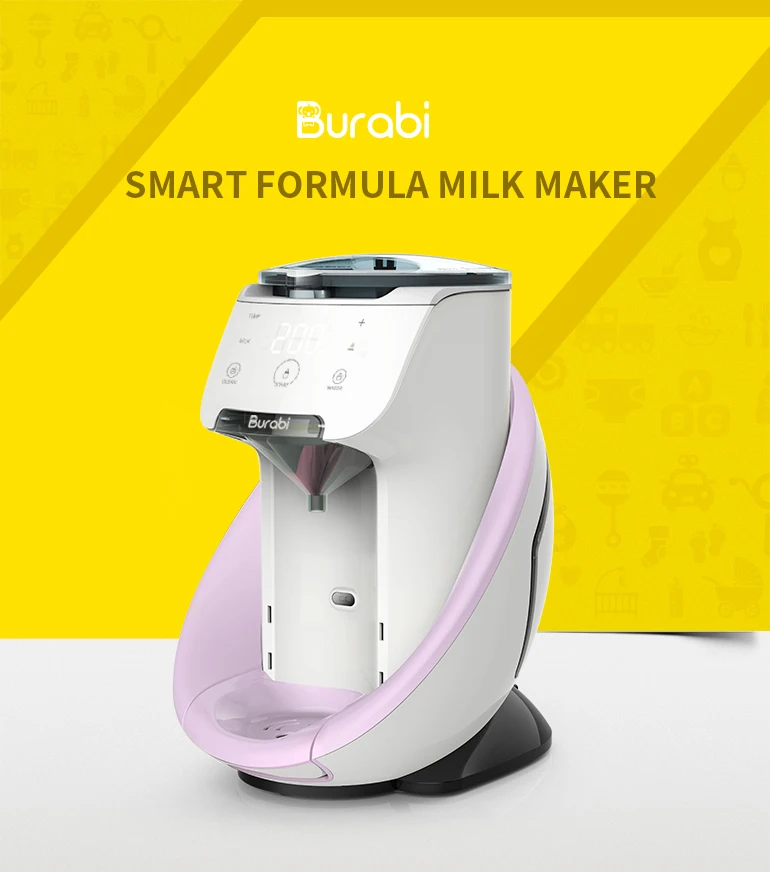 Burabi Smart Baby Formula Maker Pro With App Wifi Control And Water