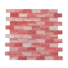 bulk lowes glass tile kitchen backsplash red mosaic wall tiles