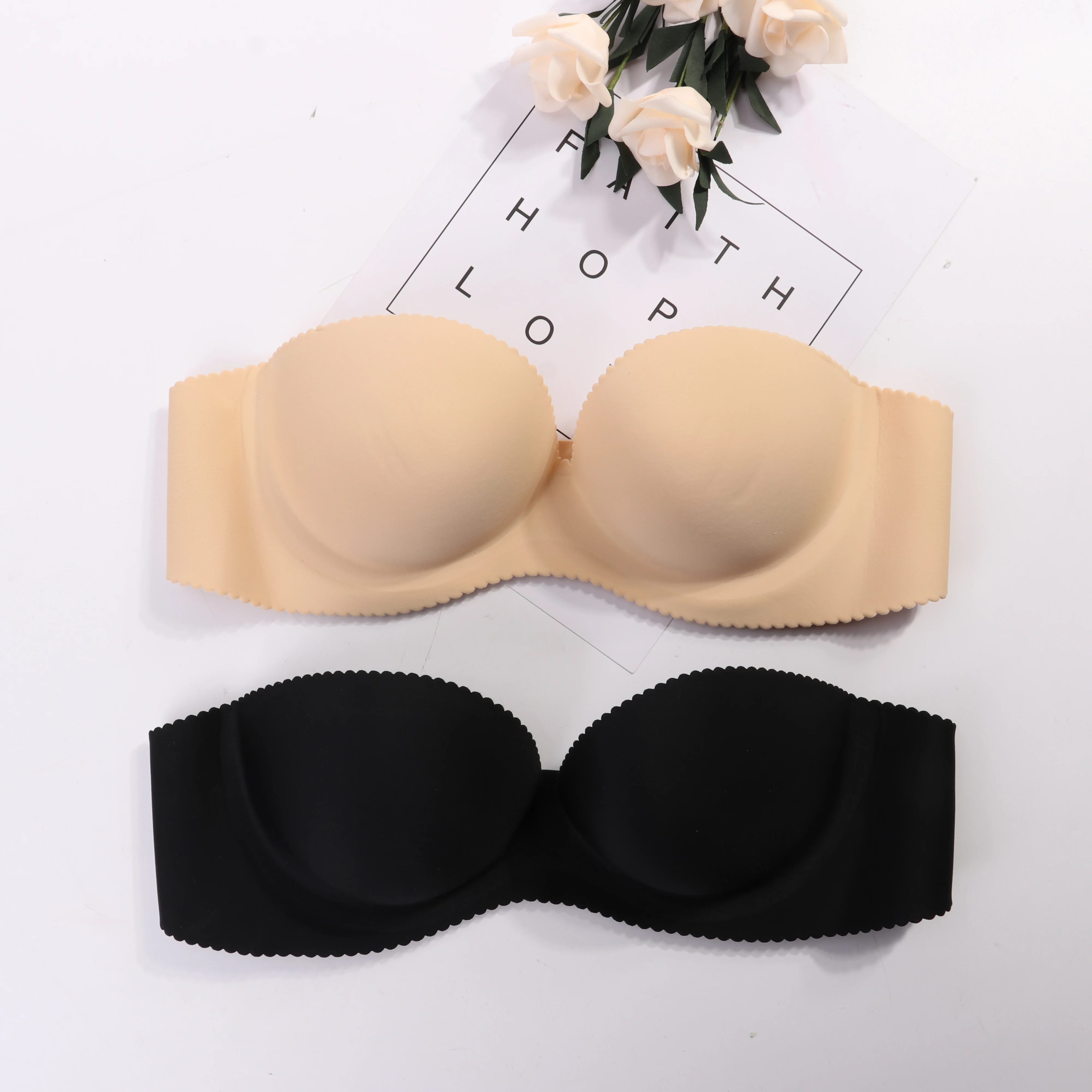 Niris Lingerie Dropshipping Underwear accessory Push Up Backless Nipple Cover Adhesive silicon bra Nude Boob Tape