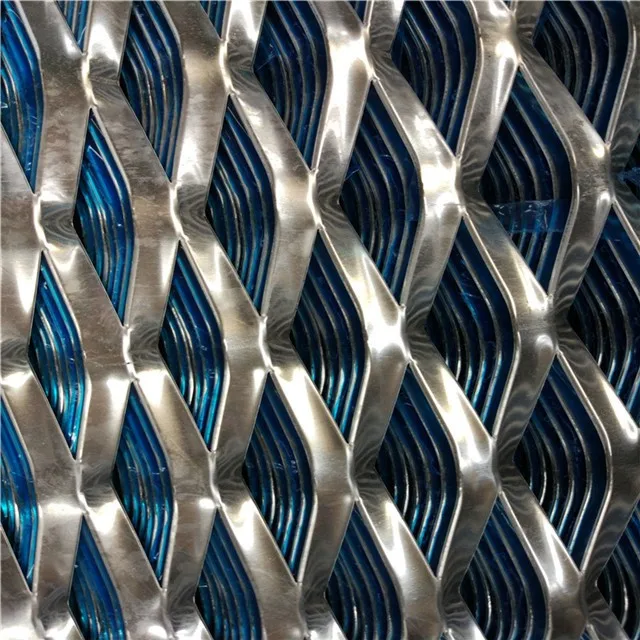 Expanded Aluminum Metal Mesh Facade Cladding - Buy Facade Cladding ...