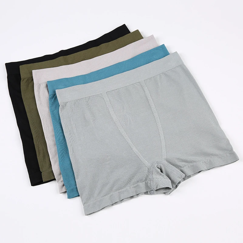 
Hot Fashionable Lower Price OEM Seamless Men Boxer Briefs Underwear 