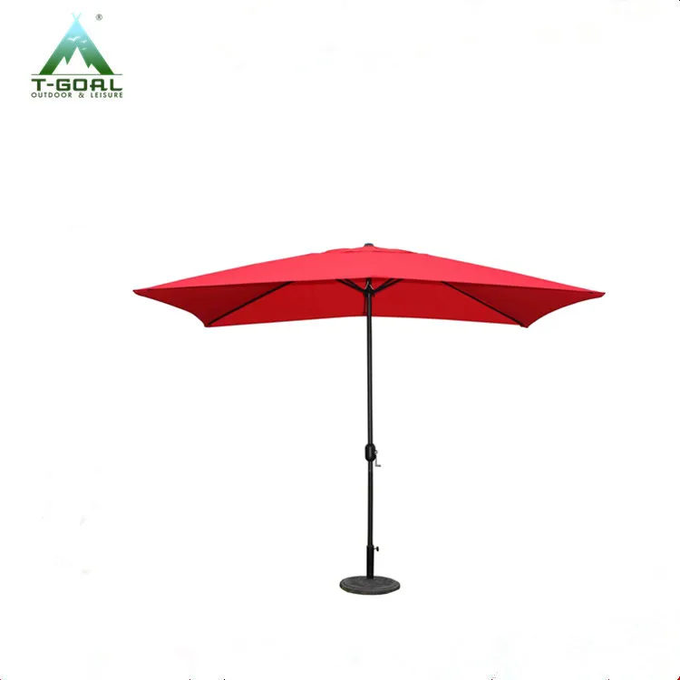 6 5 X10 Rectangular Patio Umbrella Outdoor Market Umbrella For