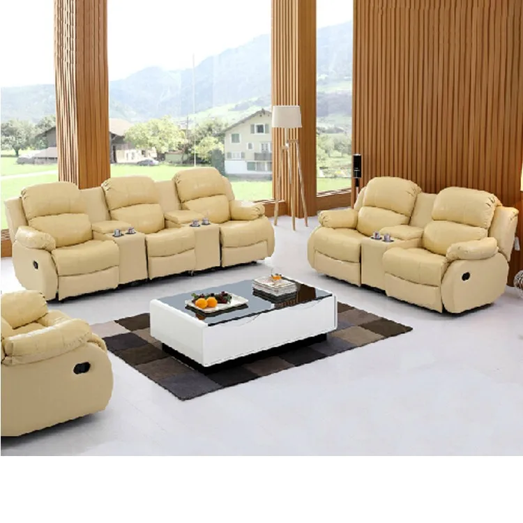 Relax Recliner Sofa Mechanism Recliner Sectional Sofa Microfiber 8620