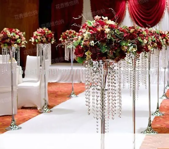 Acrylic Table Top Chandelier Centerpieces For Wedding