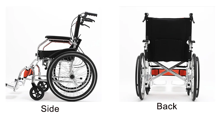 Hospital Portable Stair Climbing Active Lightweight Aluminium Wheelchair