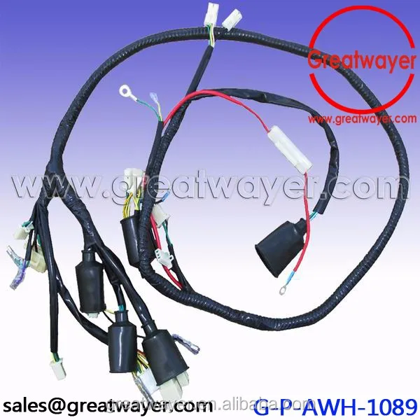 Rubber Connector Motorcyle Wiring Harness