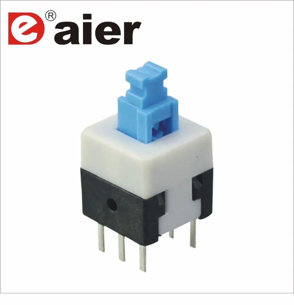 Square 2 Position Micro Dpdt Push Switch Ce 3a 250v Buy Dpdt Switch