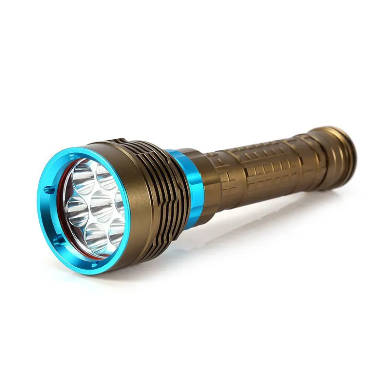 Details about   5000LM 3*L2 LED Diving Flashlight Powerful Dive Torch 100M Underwater   IPX8 