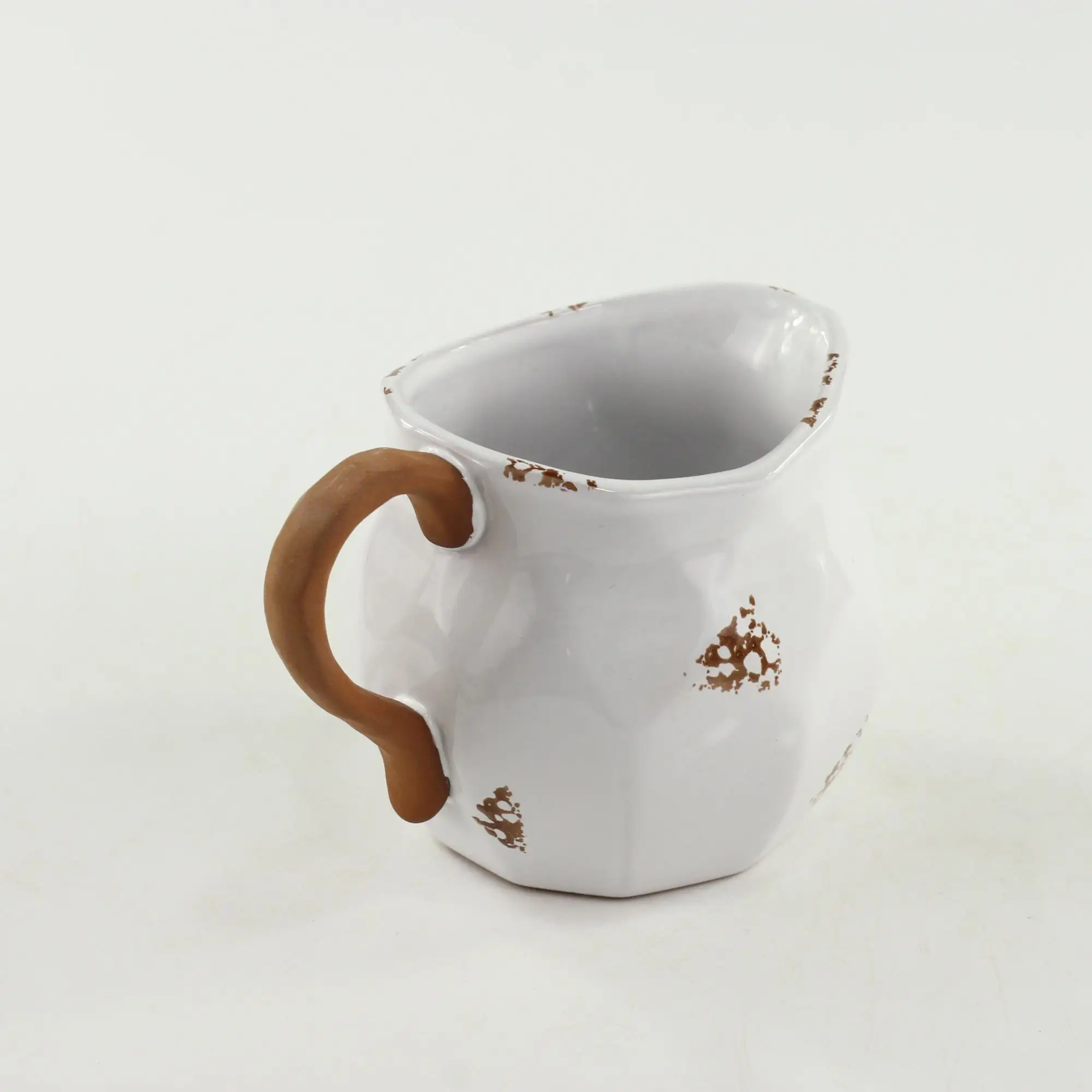 Terracotta China Japanese Ceramic Tea Cup No Handle For Vintage Home