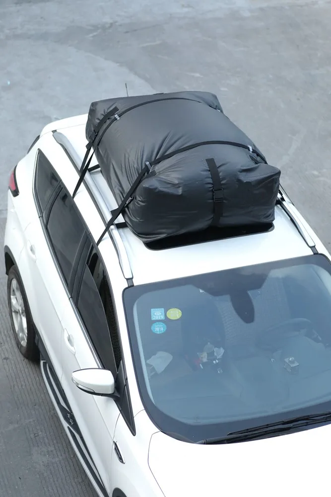 100 Waterproof Inflatable Car Roof Top Rack Cargo Carrier Storage Bag