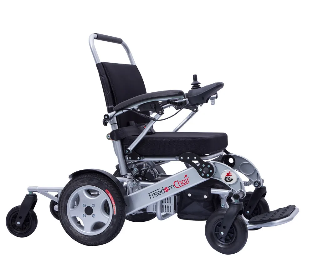 Aluminum Folding Portable Power Lightweight Small Electric Wheelchair 