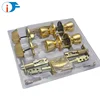 2 Steel Material Big Trumpet Entry Door Lock and 2 Steel Material Single Cylinder deadbolt Combo Lock Set
