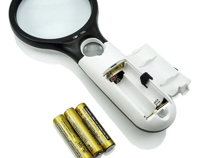 3 Led Light Magnifier 6902a Oem Magnifier Outdoor Camping Magnifier