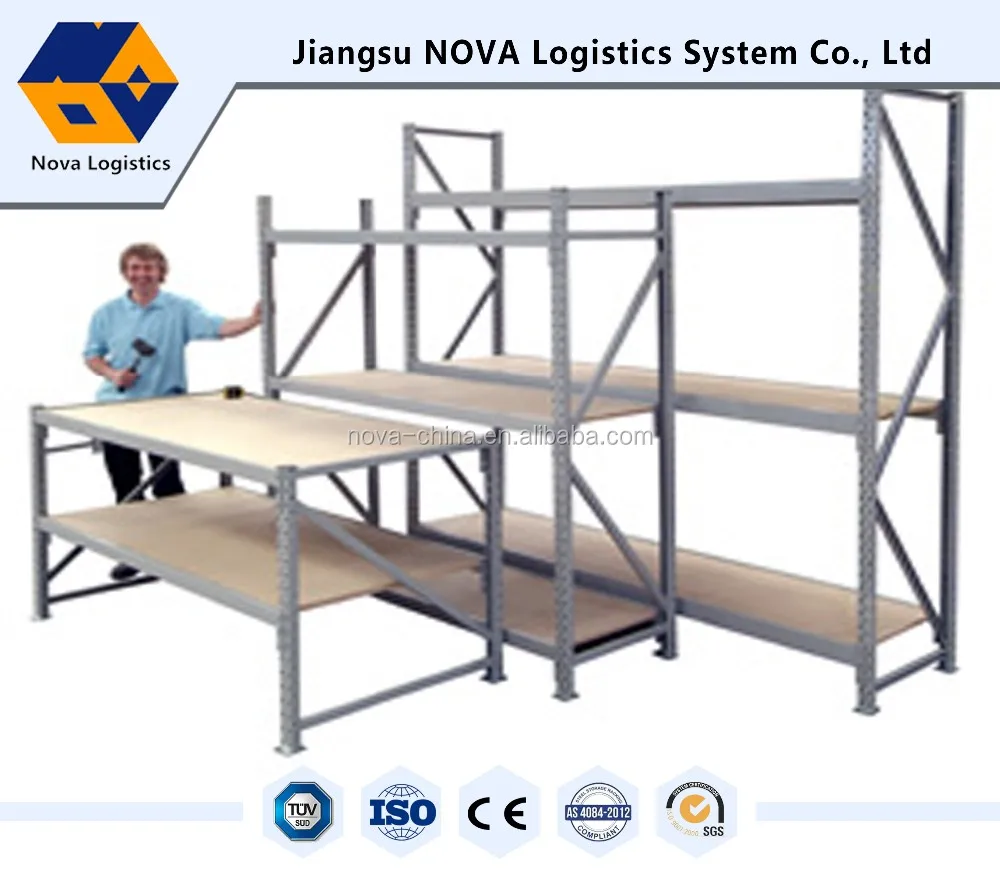 Estante De Hierro Para Almacenamiento En Almacén,Estantería De Larga