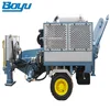 280KN overhead transmission line stringing equipment hydraulic 28T line puller