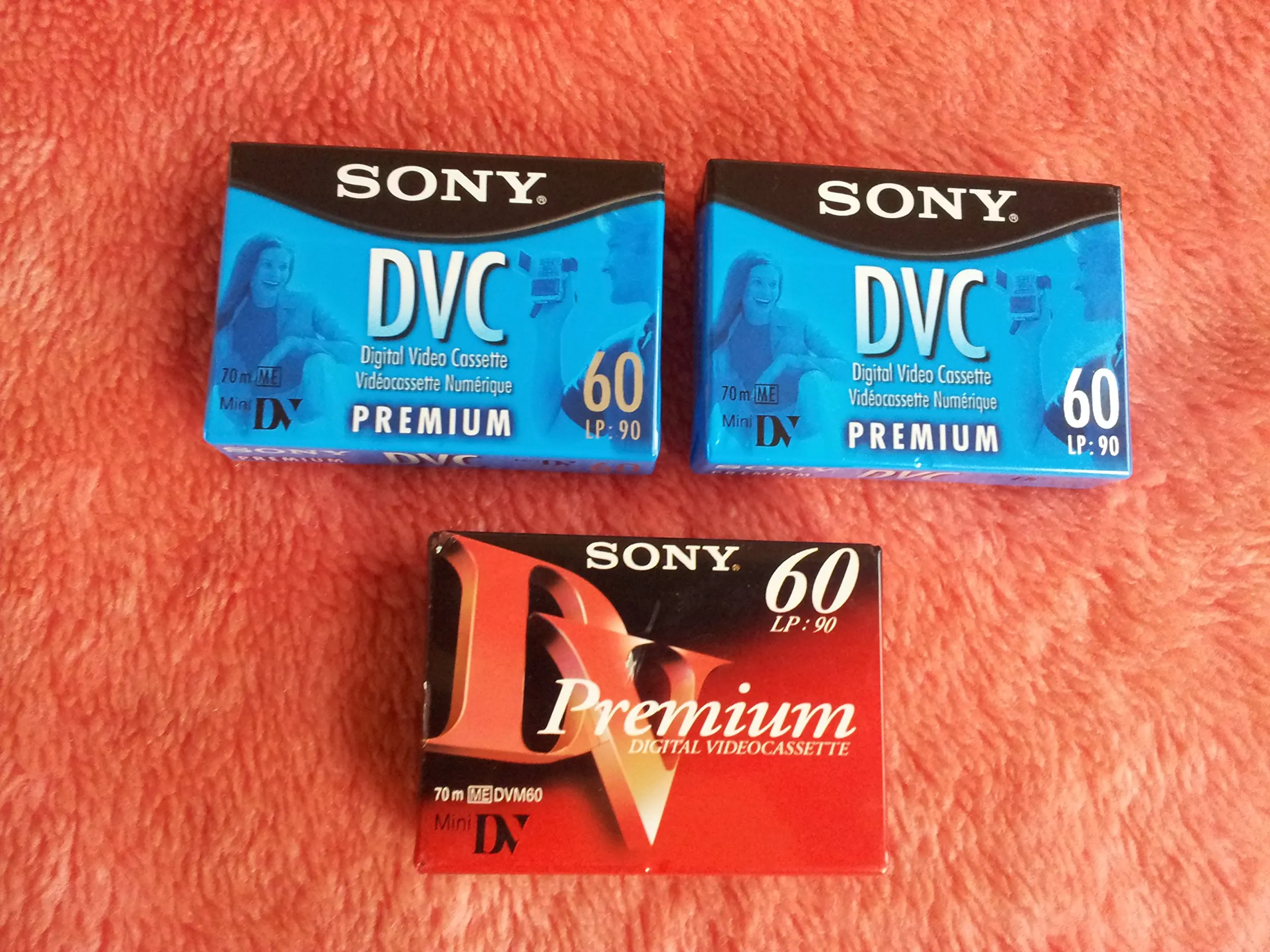 Buy 3 Packs Sony Mini Dv 60 Min Digital Video Cassette in Cheap Price