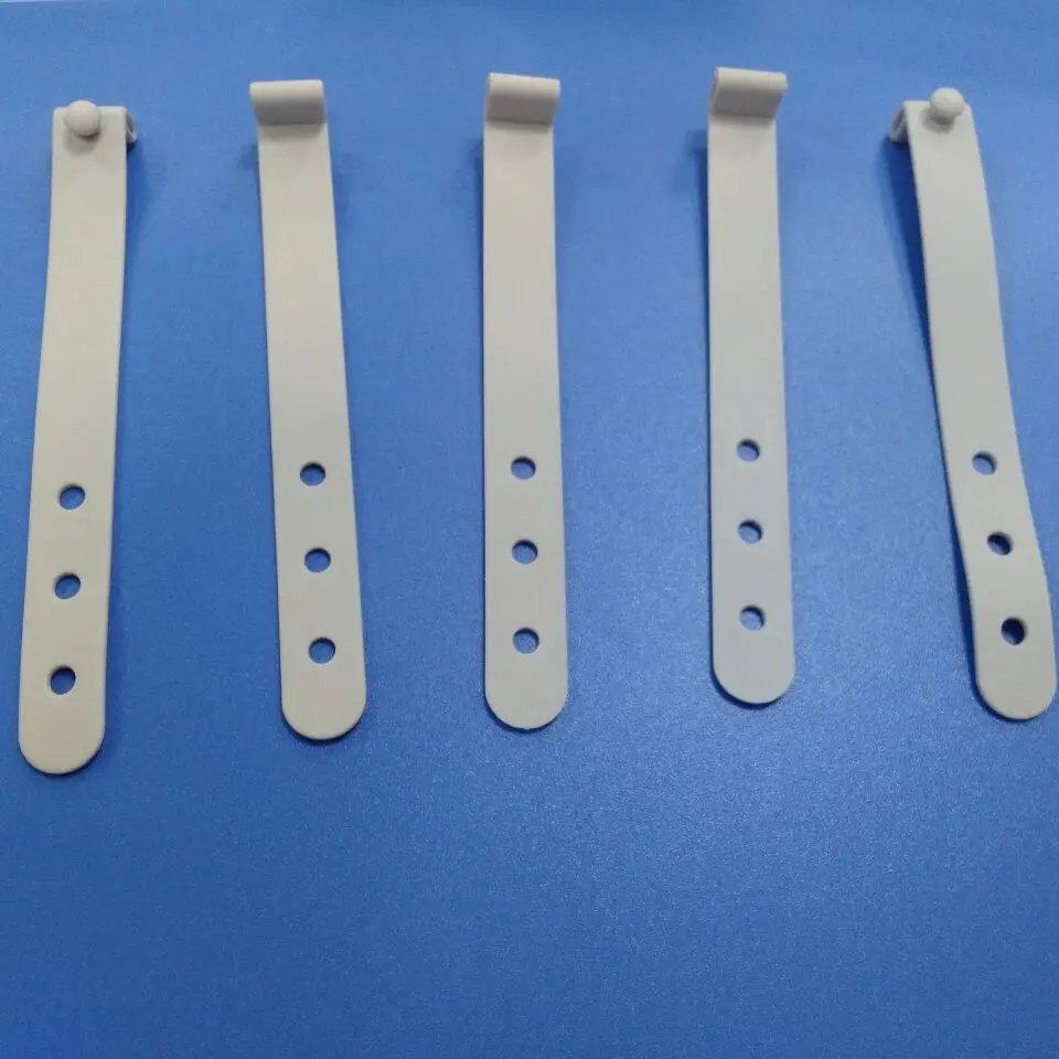 Elastic Adjustable Silicone Rubber Strap Bands With Hole Buy Elastic