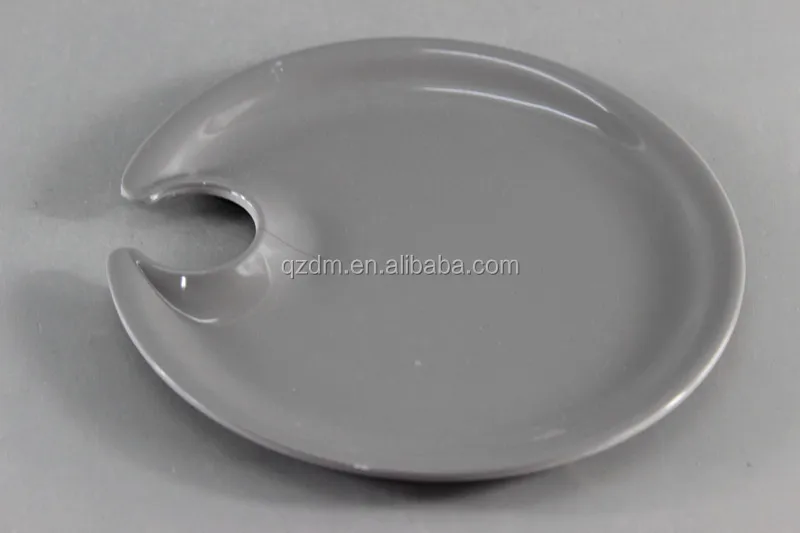 Round Shape Melamine Cocktail Plate