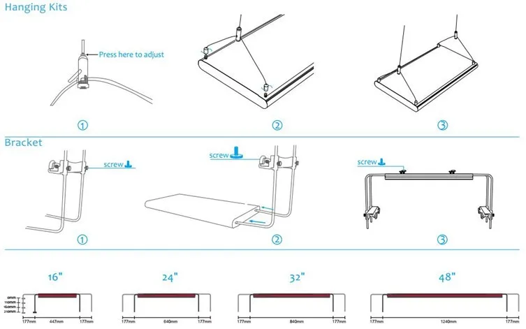 Aquarium Lighting Full Spectrum and High Intensity 