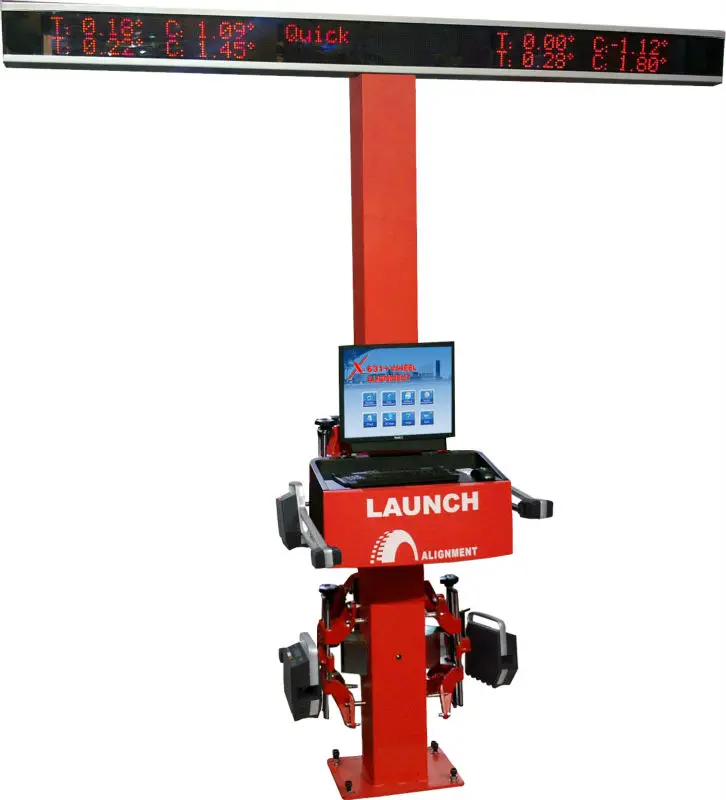 Ce Original Launch Kwa300 3d Used Truck Wheel Alignment Lift Machine