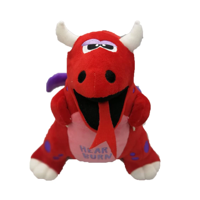 dragon plush red