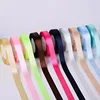 awareness colorful gift box flower wrapping polyester roll coral satin ribbon
