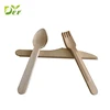 Eco - friendly wooden disposable spoon and fork set