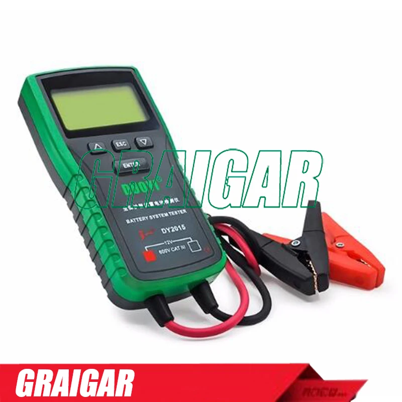 Dy2015 Automotive Battery Tester Electric Vehicle Battery Capacity Tester 12v 60a Battery System