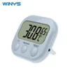 Indoor digital thermometer and hygrometer large LCD display elctronic temperature humidity TA668