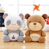 stuffed toy manufacturer in philippines cute toy bear best products for import Black eye panda teddy bear