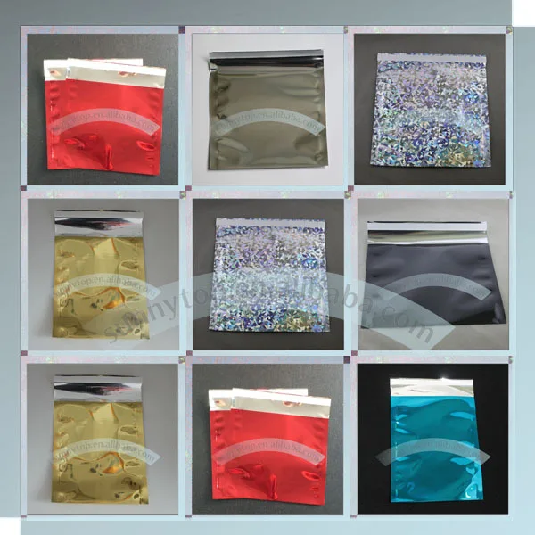 Decorative Poly Mailers 10x13 Silver Holographic Poly Mailers Wholesale
