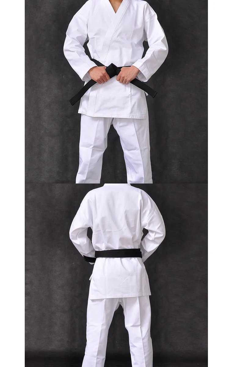 Customized White Hapkido Karate Uniforms