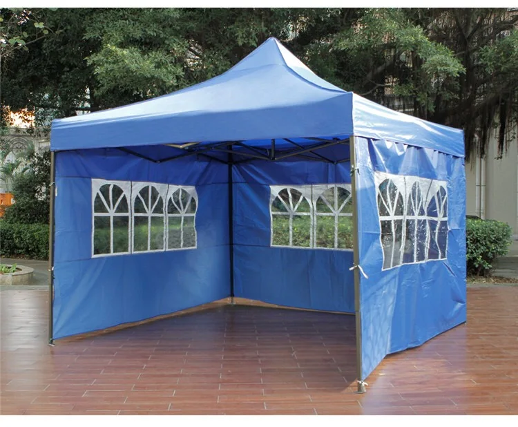 Folding tent outlet house