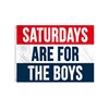 Best sales 3x5 FT Bright Colors High quality Polyester Materials Male Fraternity double stitched Saturdays are for The Boys Flag
