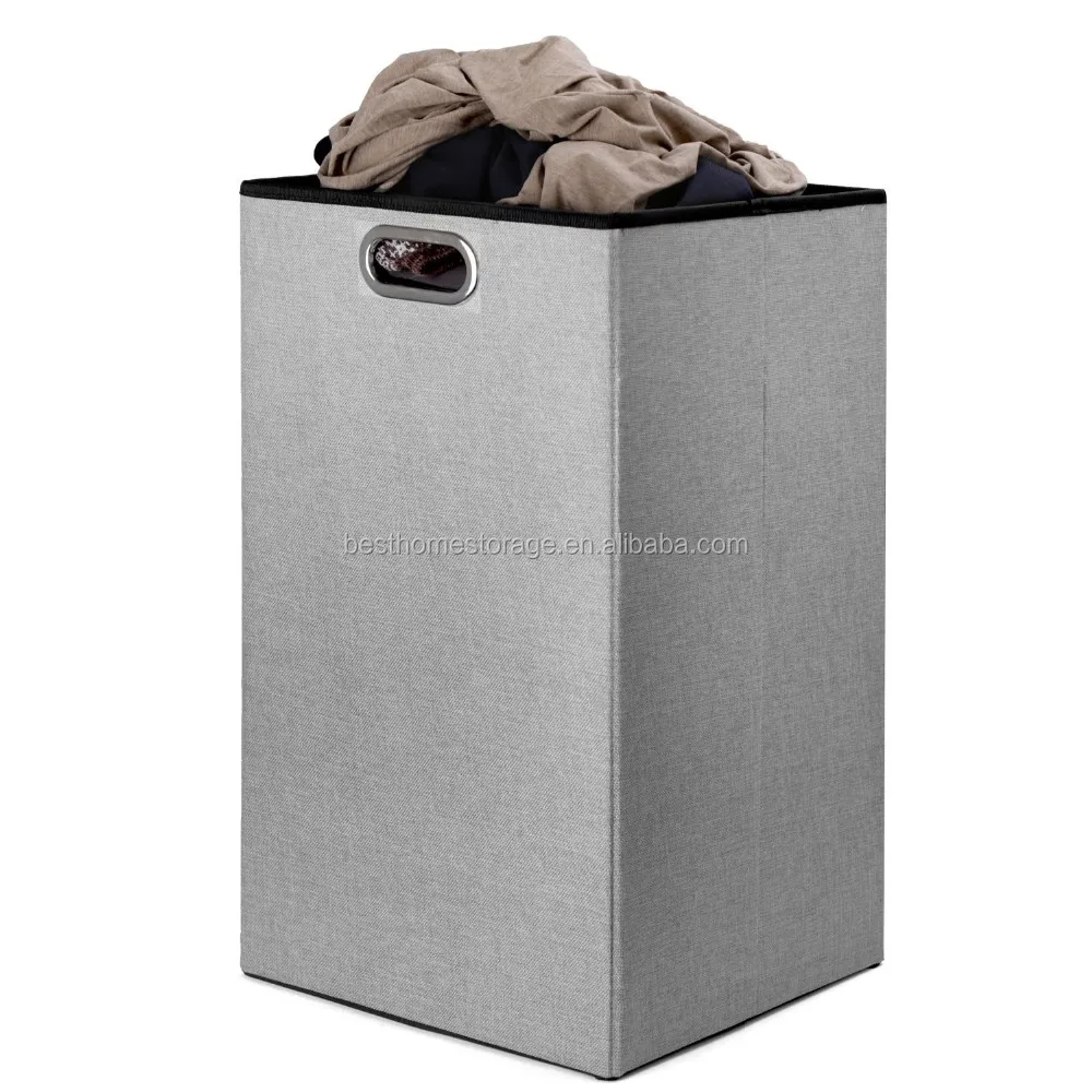 Polyester Fabric,Collapsible Sturdy Laundry Basket Hamper,Decorative