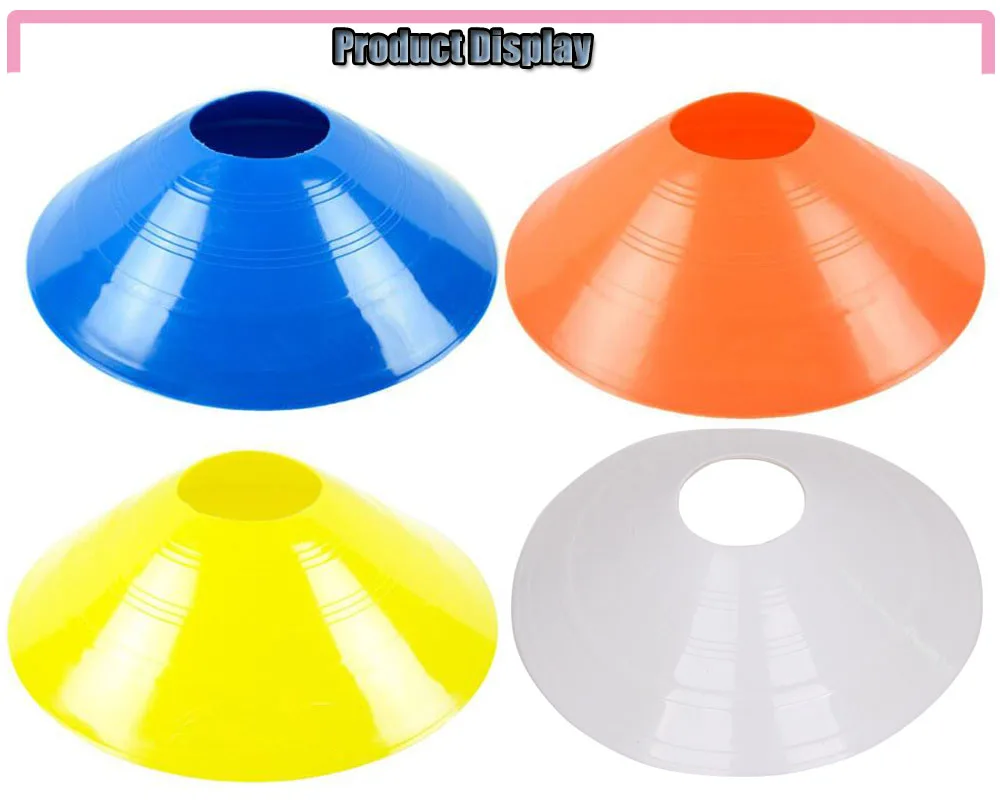 Multipurpose Sports Training Cones Ideal Equipment For Soccer Football