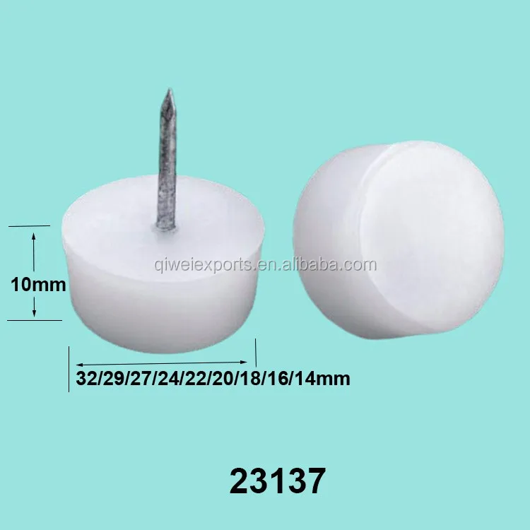 23137 size plastic glides with nails