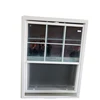 3x5 low e garden impact resistant glass vinyl clad upvc sliding pvc doors and windows for house prices from China