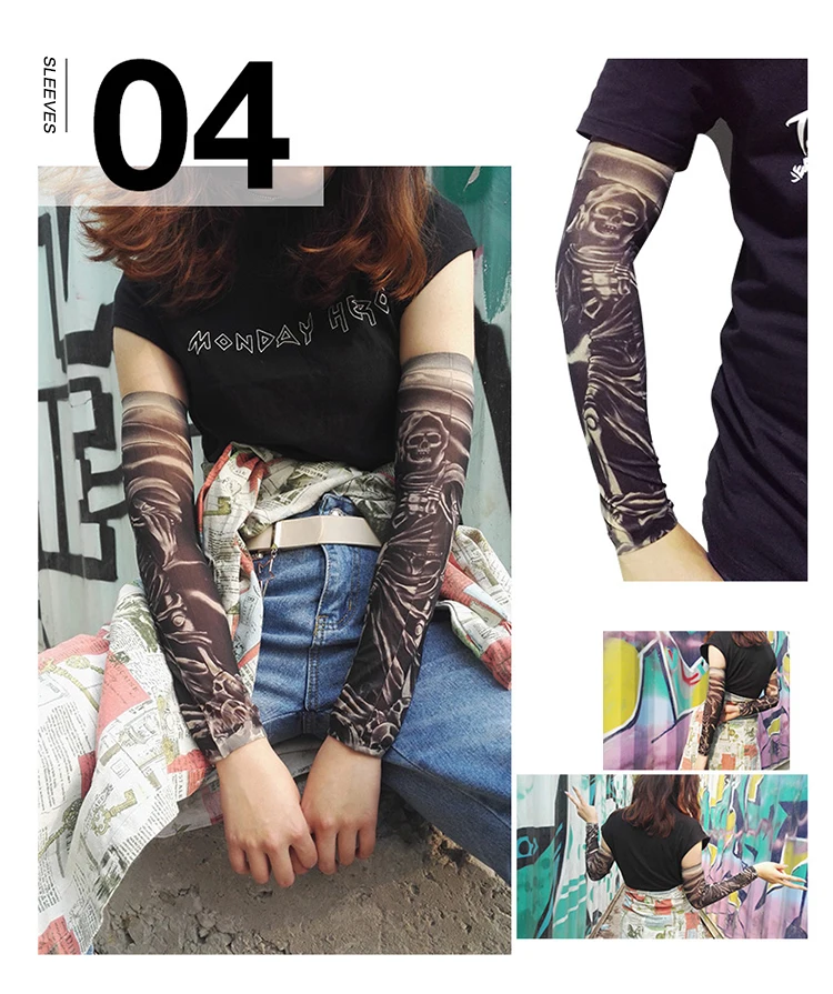 Wholesale Waterproof Cooking Tattoo Uv Design Your Own Blank Compression Arm Sleeves Buy Compression Arm Sleeves Arm Sleeves Tattoo Arm Sleeve Product On Alibaba Com