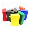 custom make your own wholesale cheap pocket portable smart waterproof packaging box color plastic cover cigarette case of sale